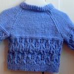 Hand Knitted Baby Cardigan 0-3 Months